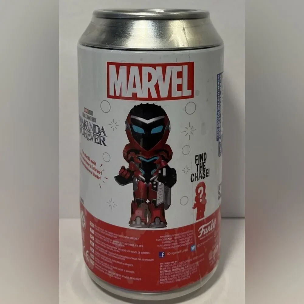 NWT Funko Soda Marvel Ironheart MK2  Black Panther Factory Sealed Vinyl Figurine